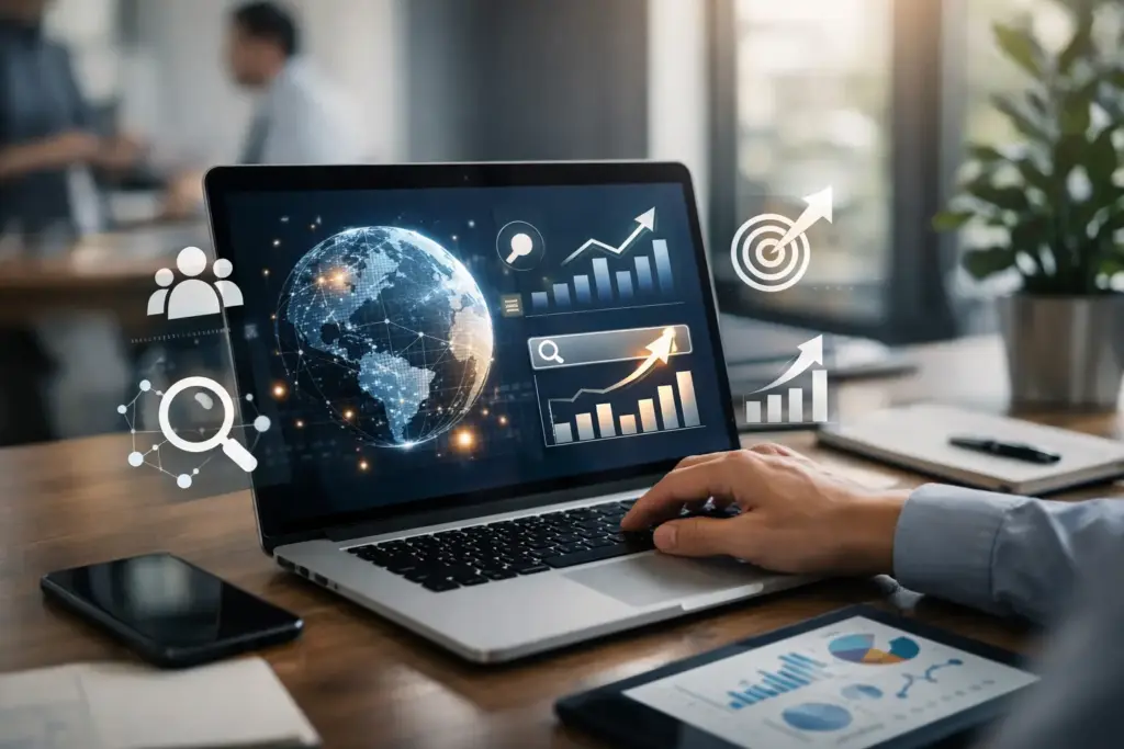 Digitale Sichtbarkeit erhöhen im B2B