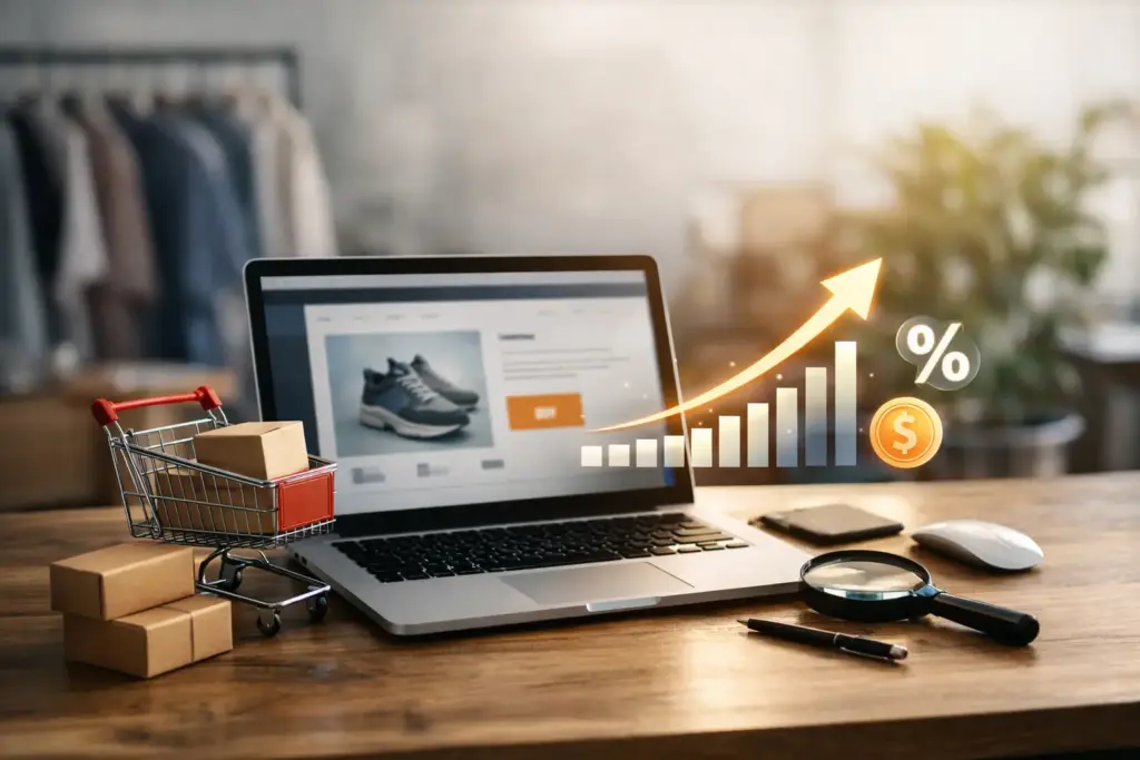 E Commerce Conversion Optimierung, die verkauft