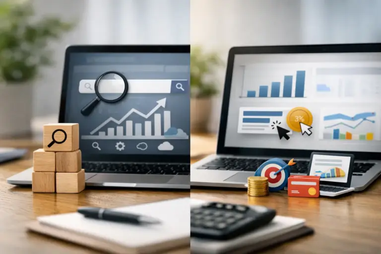SEO oder Google Ads: Was bringt mehr Anfragen?