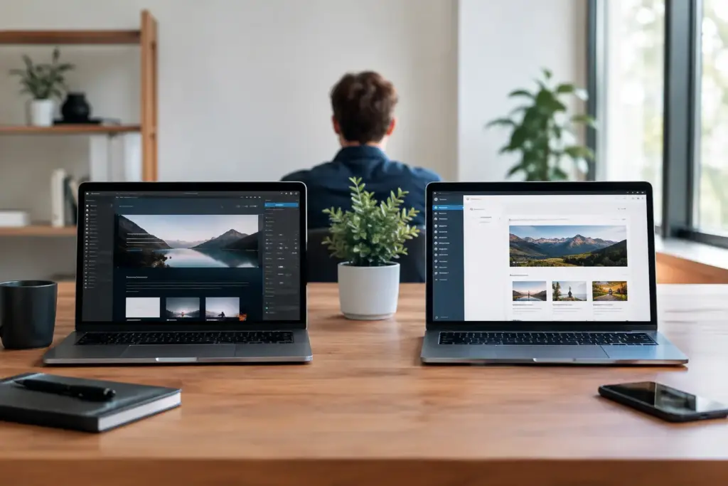Webflow versus WordPress für wachsende KMU