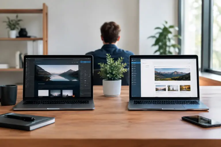 Webflow versus WordPress für wachsende KMU
